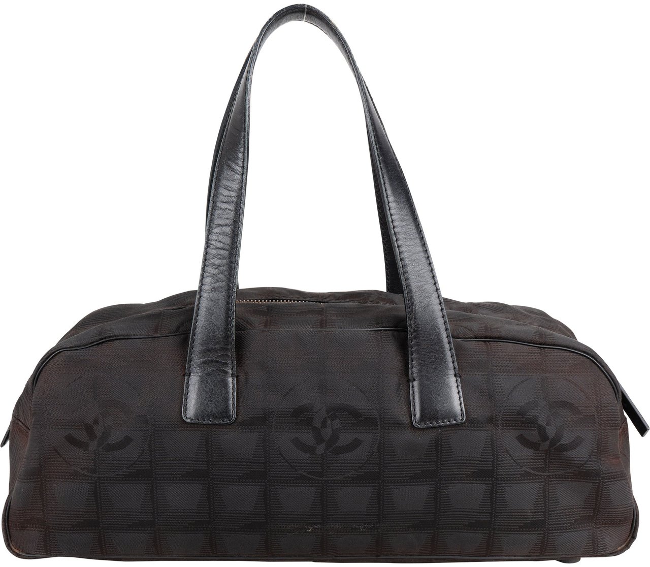 Chanel Chanel Travel Line Monogram Handbag Zwart