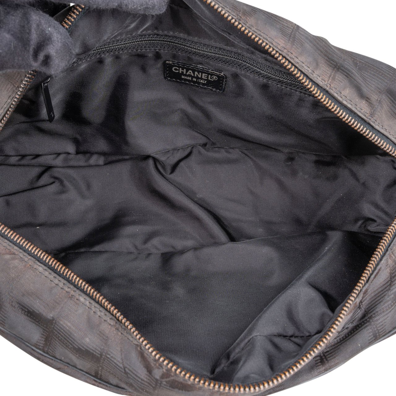 Chanel Chanel Travel Line Monogram Handbag Zwart