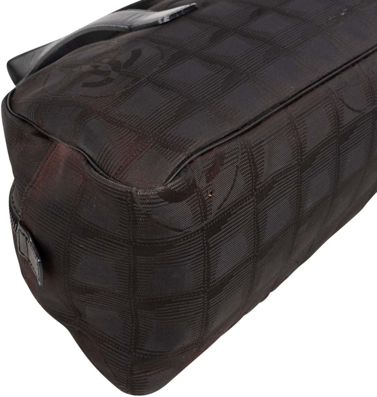 Chanel Chanel Travel Line Monogram Handbag Zwart