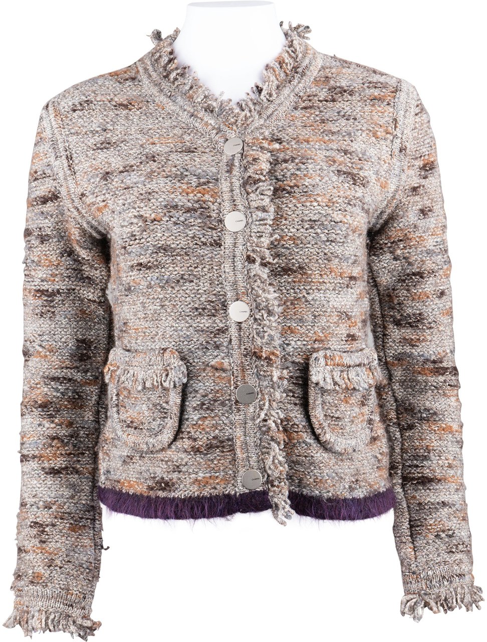 Chanel Multicolor Tweed 1999 Runway Jacket (D36 / FR38) Divers