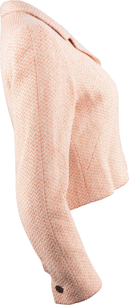 Chanel Multicolor Tweed Jacket (D34 / FR36) Rood