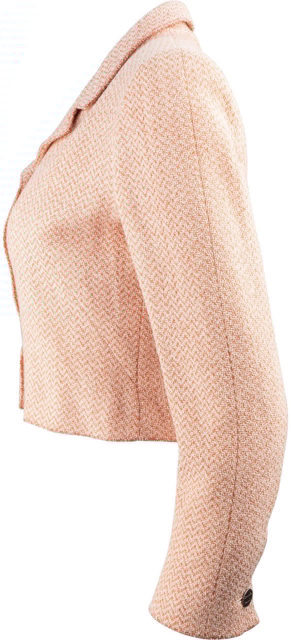 Chanel Chanel Multicolor Tweed Jacket (D34 / FR36) Rood