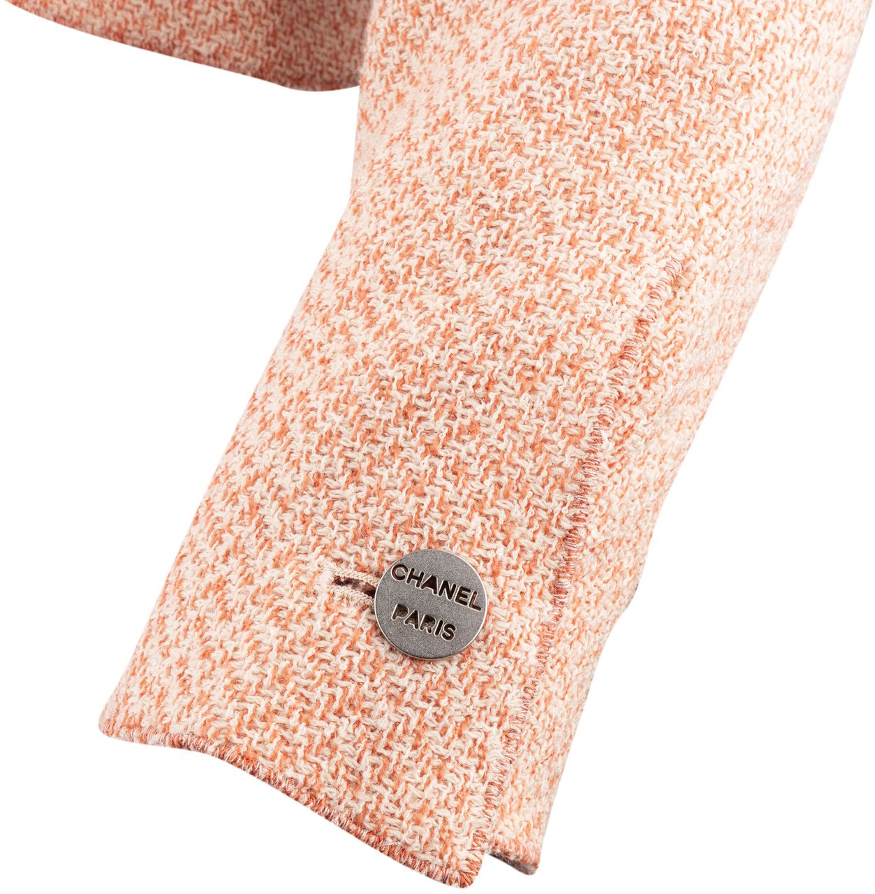 Chanel Multicolor Tweed Jacket (D34 / FR36) Roze