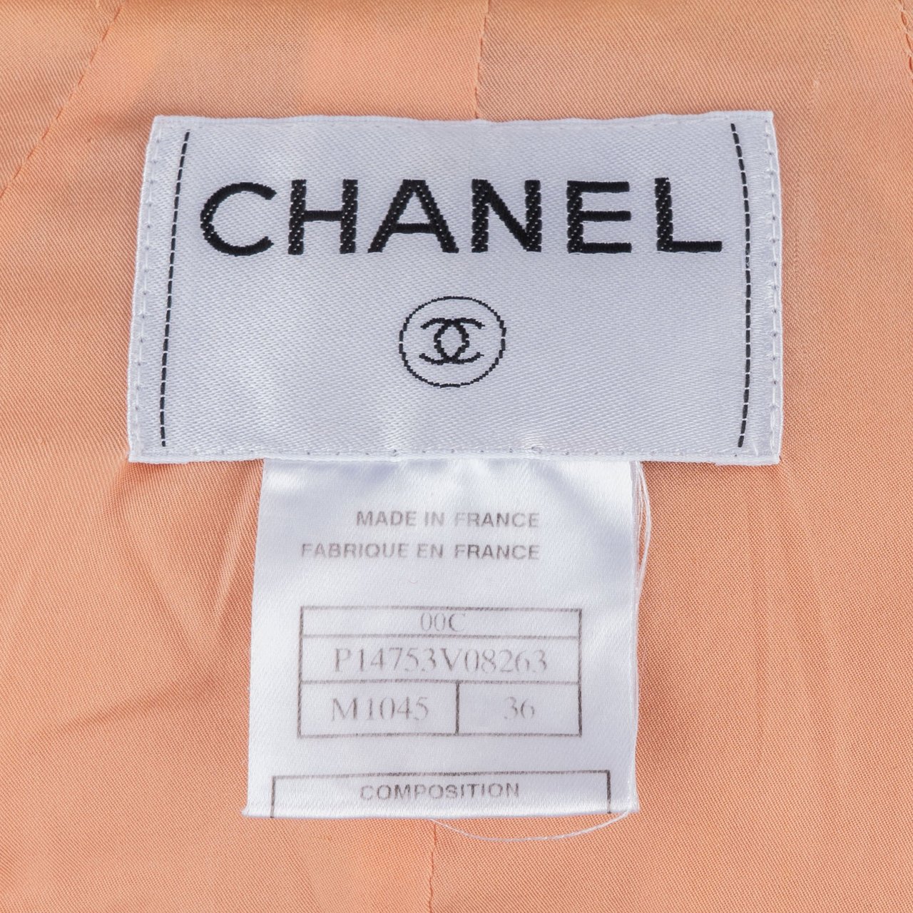 Chanel Chanel Multicolor Tweed Jacket (D34 / FR36) Rood
