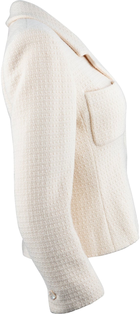 Chanel Chanel Chic Tweed Jacket (D38 / FR40) Beige