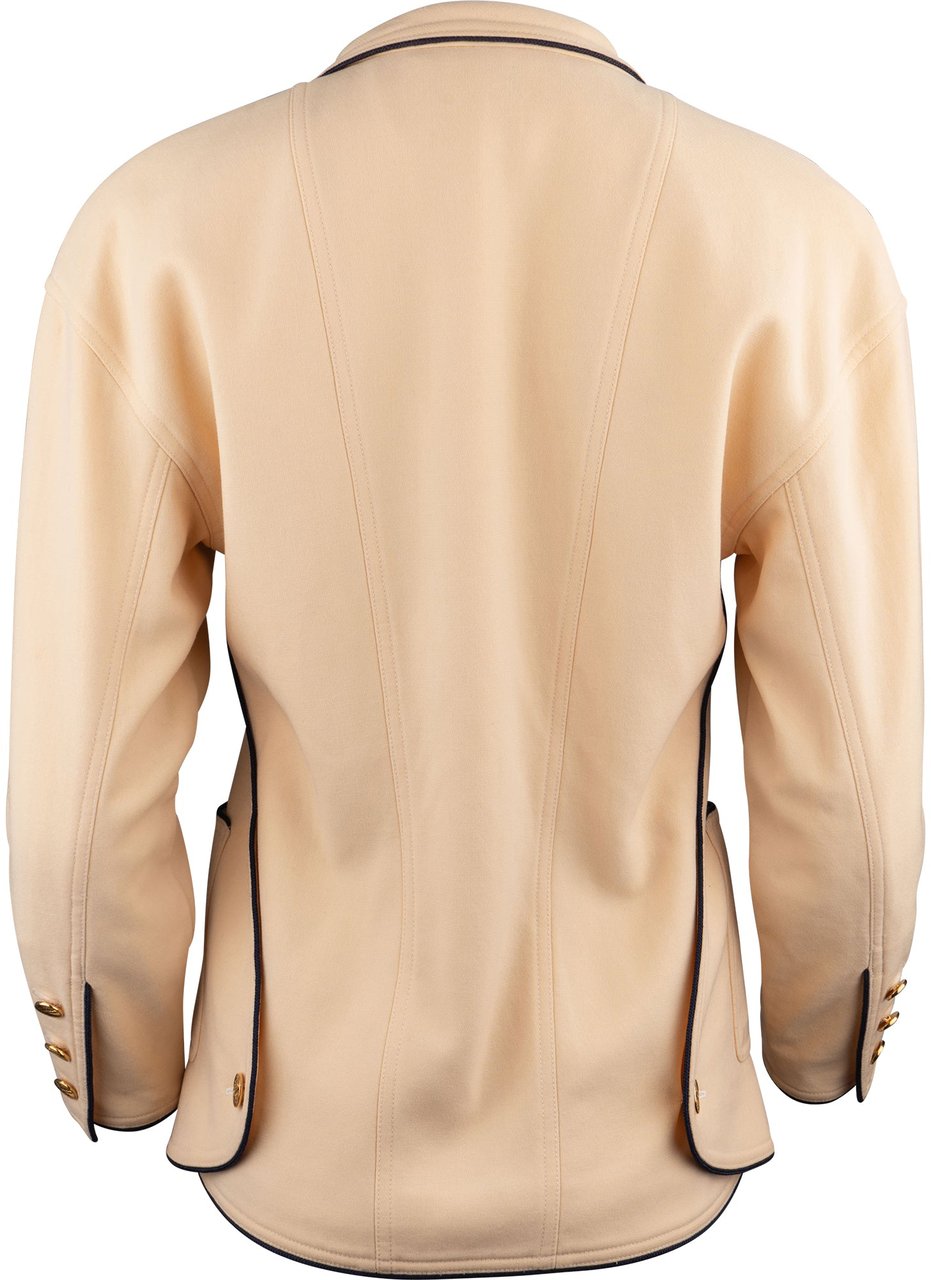 Chanel Chanel Classic Lining Jacket (D36 / FR38) Beige