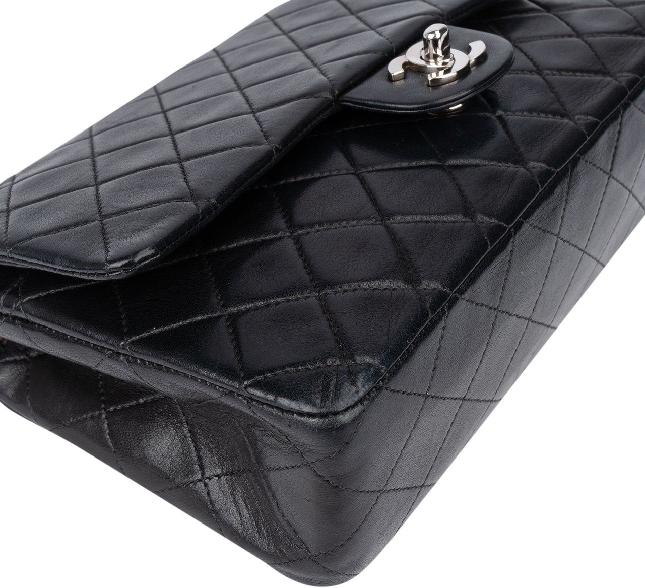 Chanel Chanel Quilted Lambskin Medium Double Flap Crossbody Bag Divers