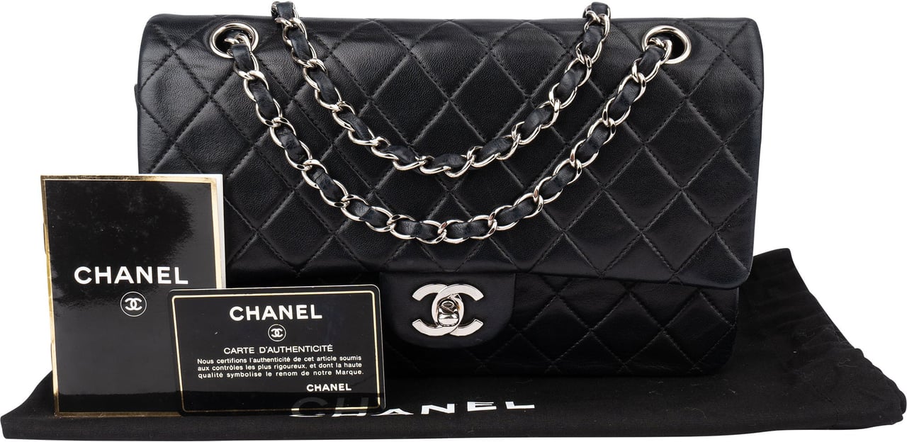 Chanel Chanel Quilted Lambskin Medium Double Flap Crossbody Bag Divers