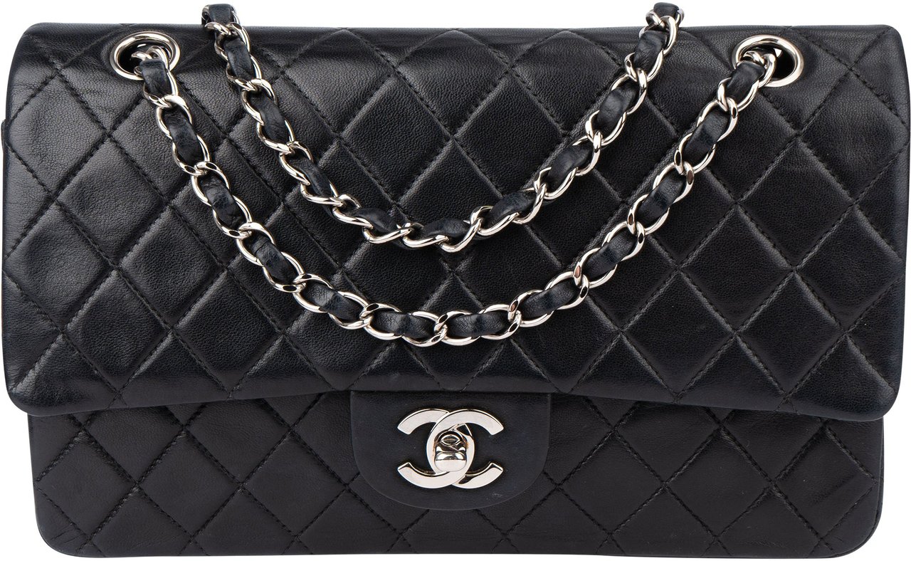 Chanel Chanel Quilted Lambskin Medium Double Flap Crossbody Bag Divers