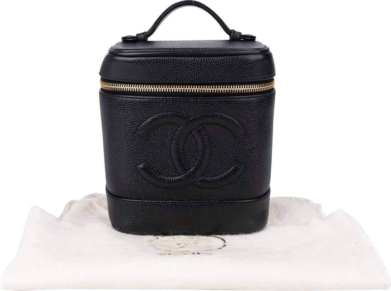 Chanel Chanel Caviar Leather CC Vanity Bag Divers
