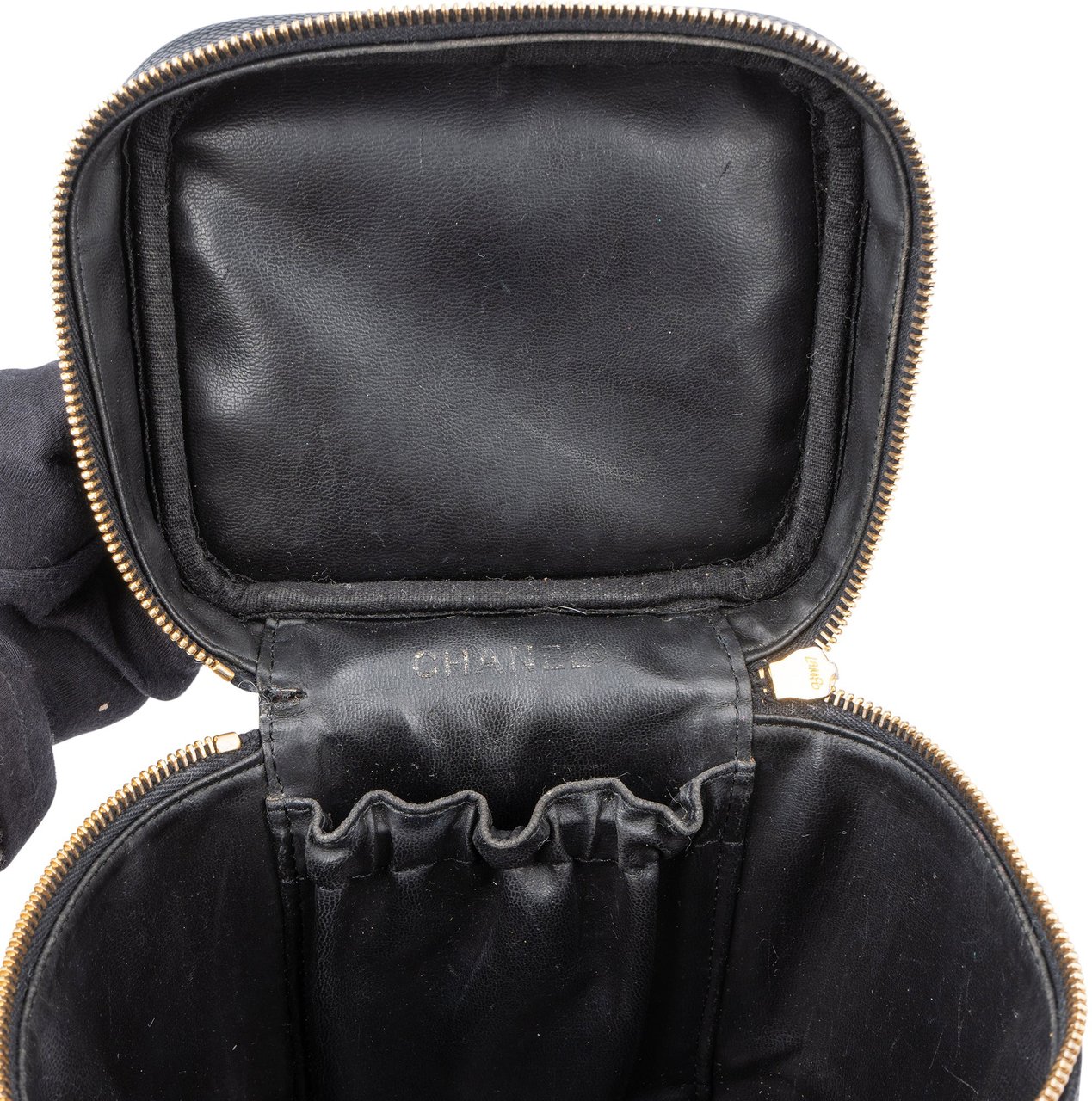 Chanel Chanel Caviar Leather CC Vanity Bag Divers