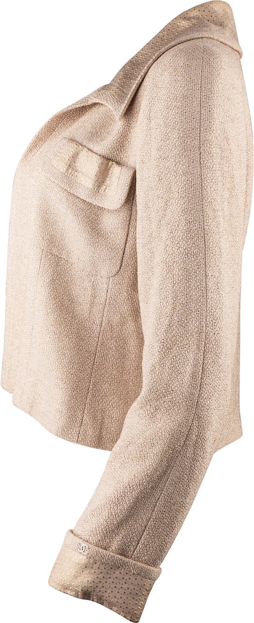 Chanel Chanel Golden Glitter Tweed Jacket (DE34 / FR36) Divers