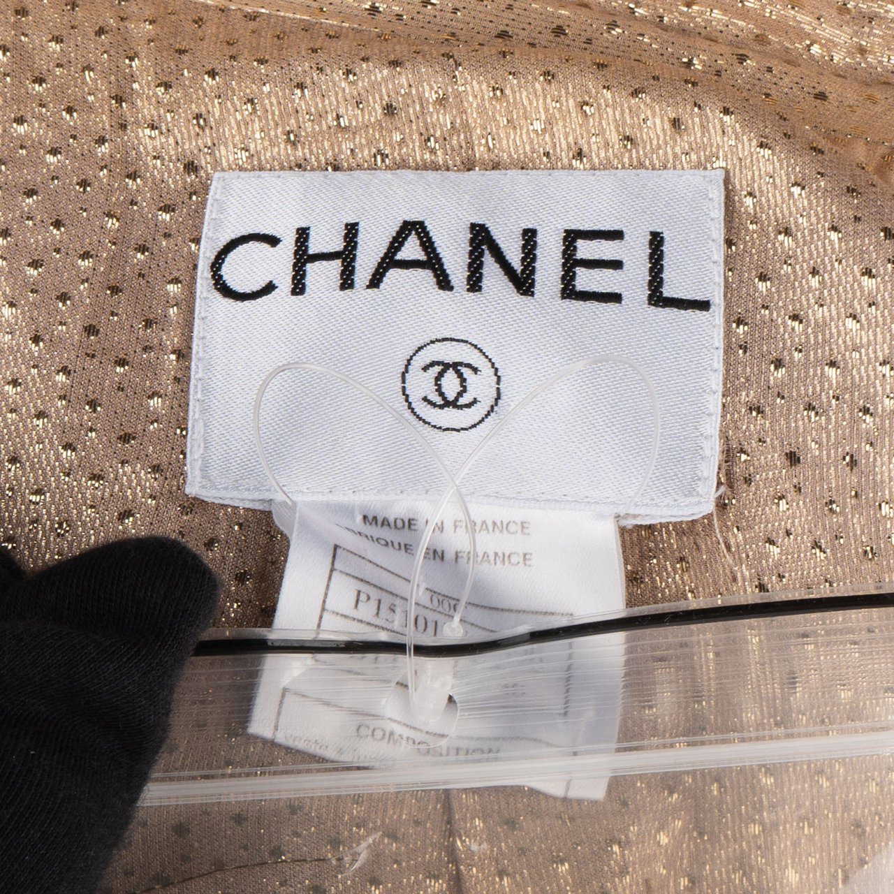 Chanel Chanel Golden Glitter Tweed Jacket (DE34 / FR36) Divers