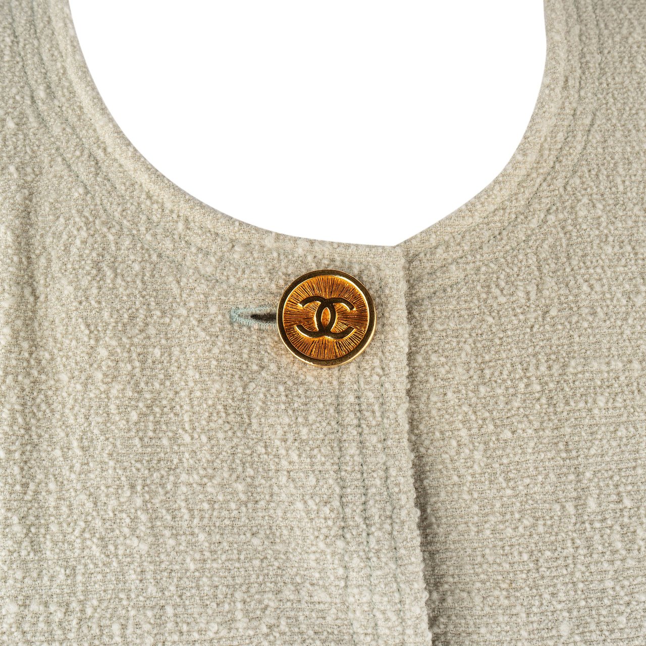 Chanel Chanel Tweed Gold Tone CC Buttons Jacket (DE40 / FR42) Divers