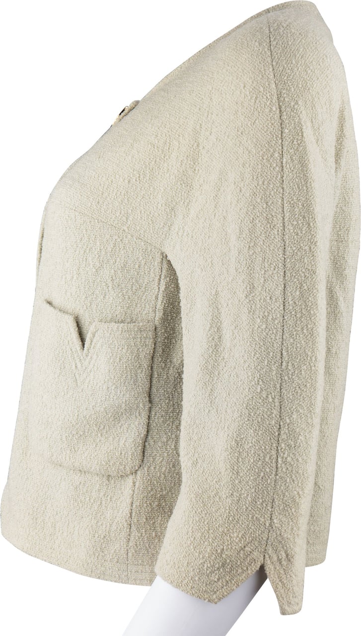 Chanel Chanel Tweed Gold Tone CC Buttons Jacket (DE40 / FR42) Divers