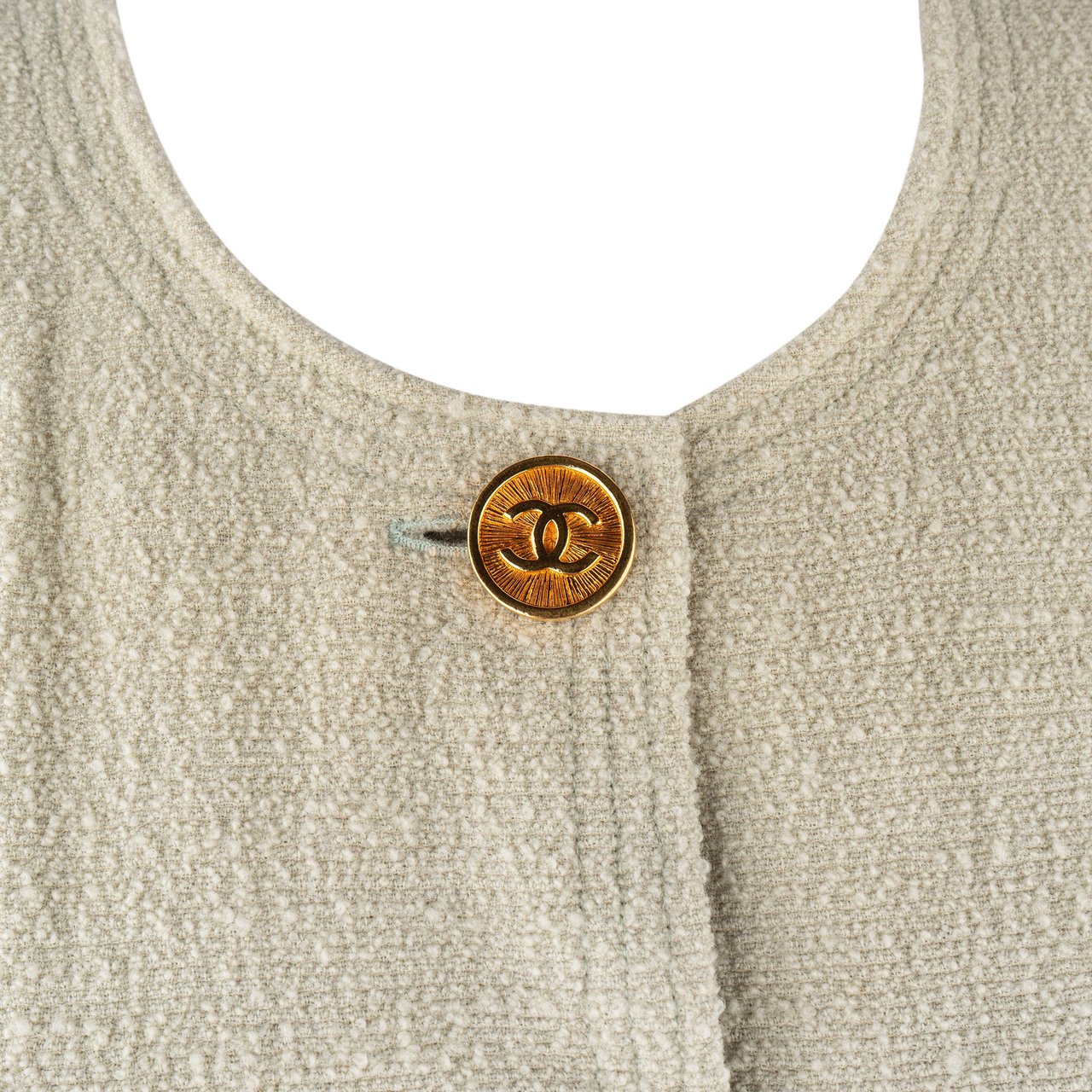 Chanel Tweed Gold Tone CC Buttons Jacket (DE40 / FR42) Divers