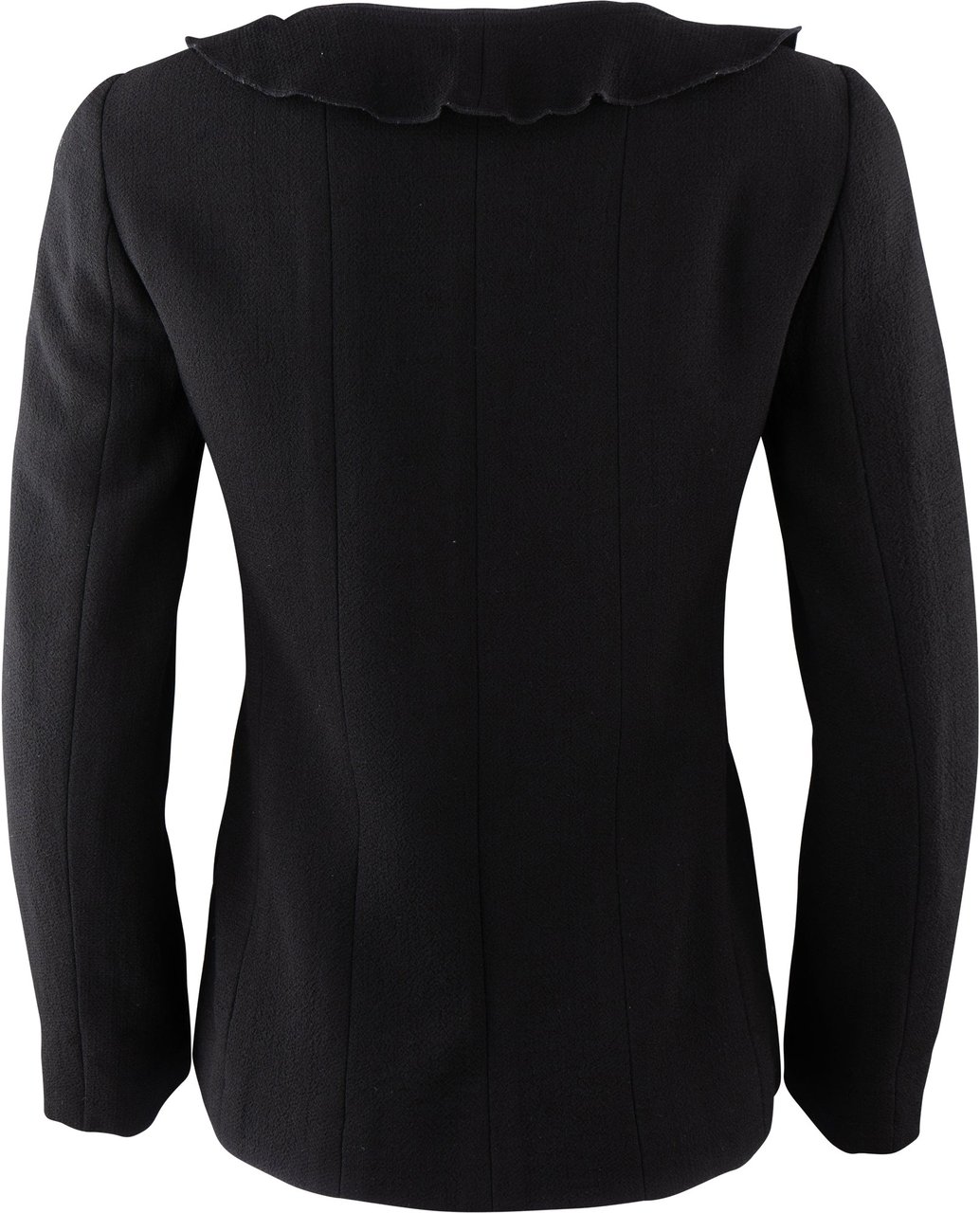 Chanel Chanel Chic Noir Wool Jacket (DE34 / FR36) Zwart