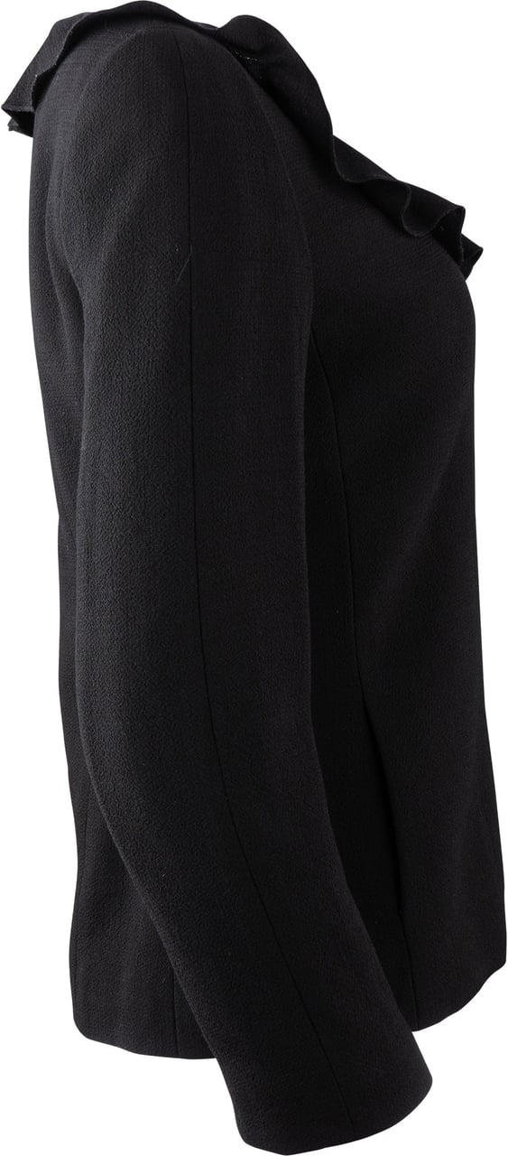 Chanel Chic Noir Wool Jacket (DE34 / FR36) Zwart