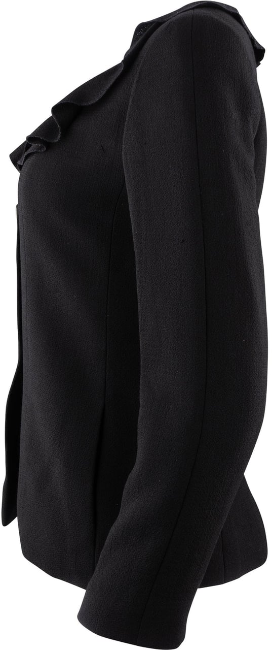 Chanel Chanel Chic Noir Wool Jacket (DE34 / FR36) Zwart