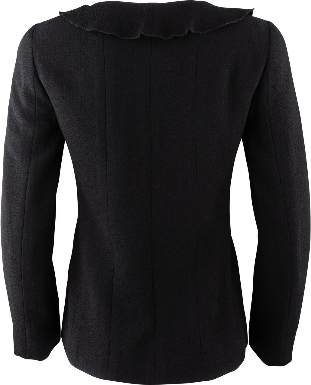 Chanel Chic Noir Wool Jacket (DE34 / FR36) Zwart