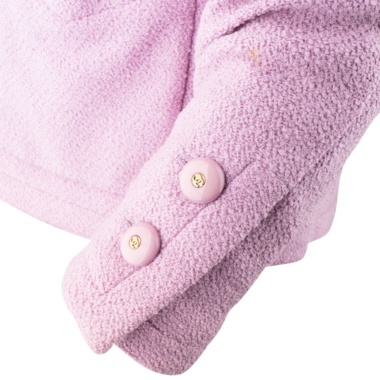 Chanel Chanel Lilac Tweed Jacket (DE36 / FR38) Paars
