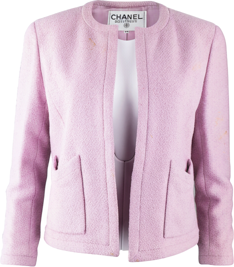 Chanel Chanel Lilac Tweed Jacket (DE36 / FR38) Paars