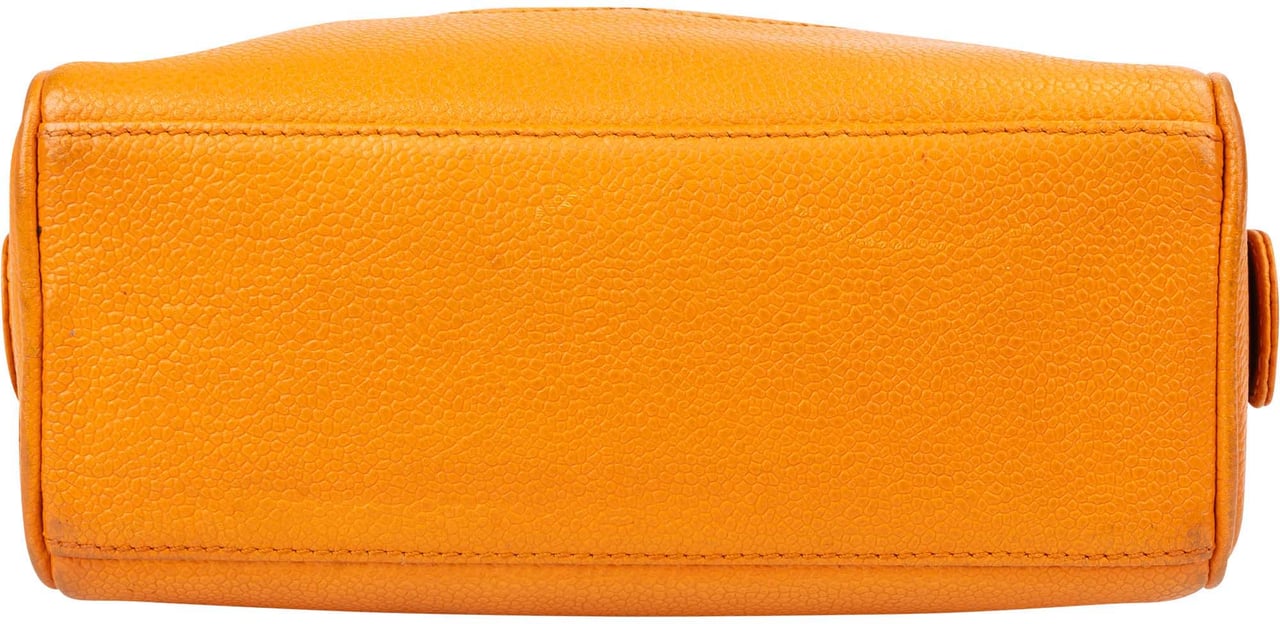 Chanel Chanel Caviar Leather CC Vanity Bag Oranje