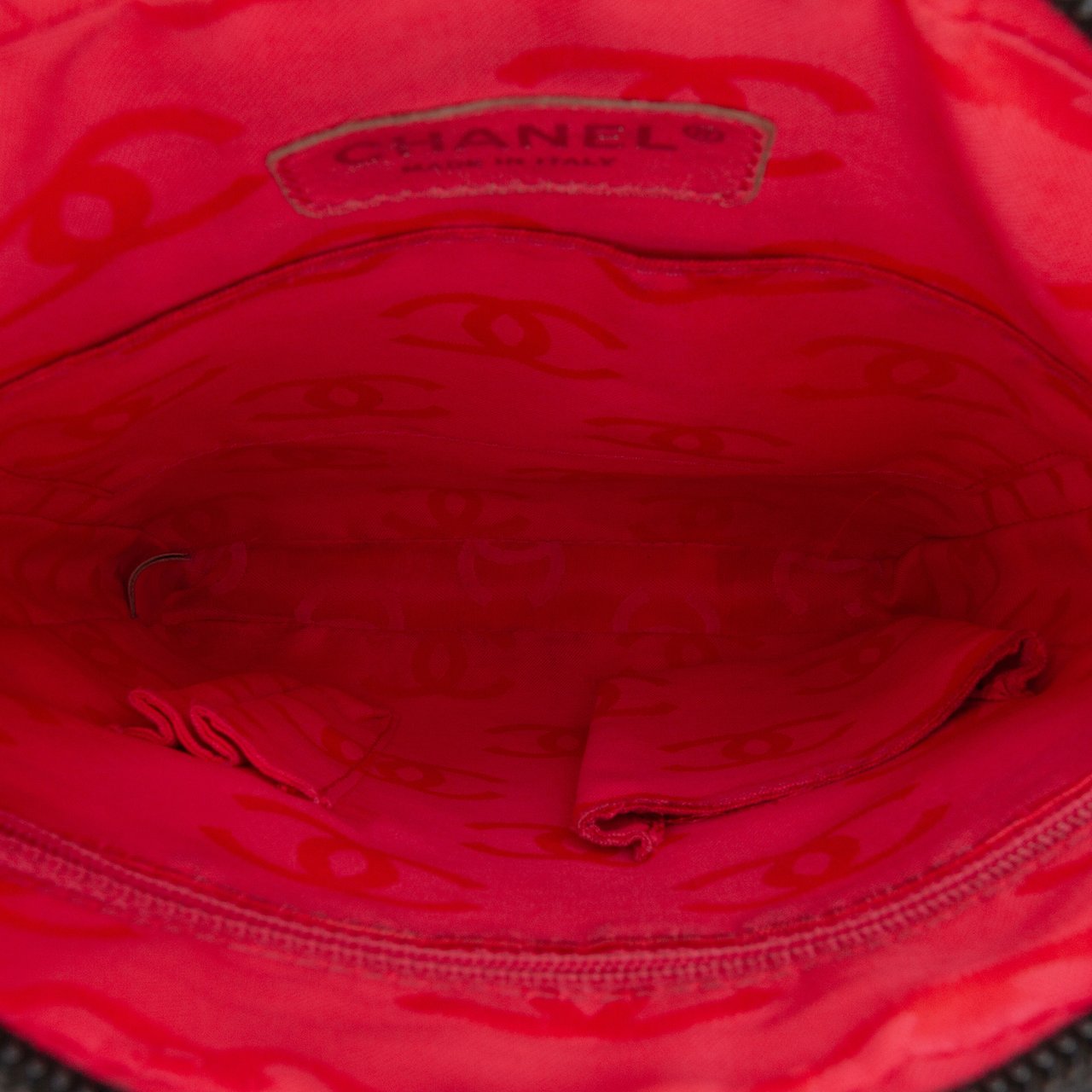 Chanel Lambskin Cambon Ligne Crossbody Zwart