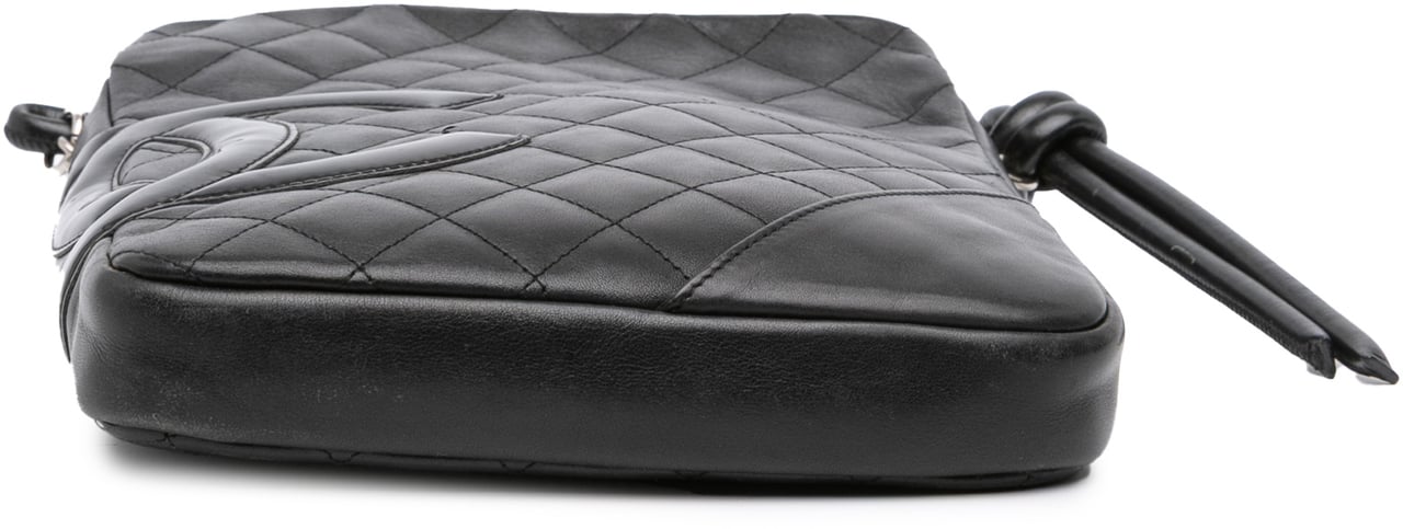 Chanel Lambskin Cambon Ligne Crossbody Zwart