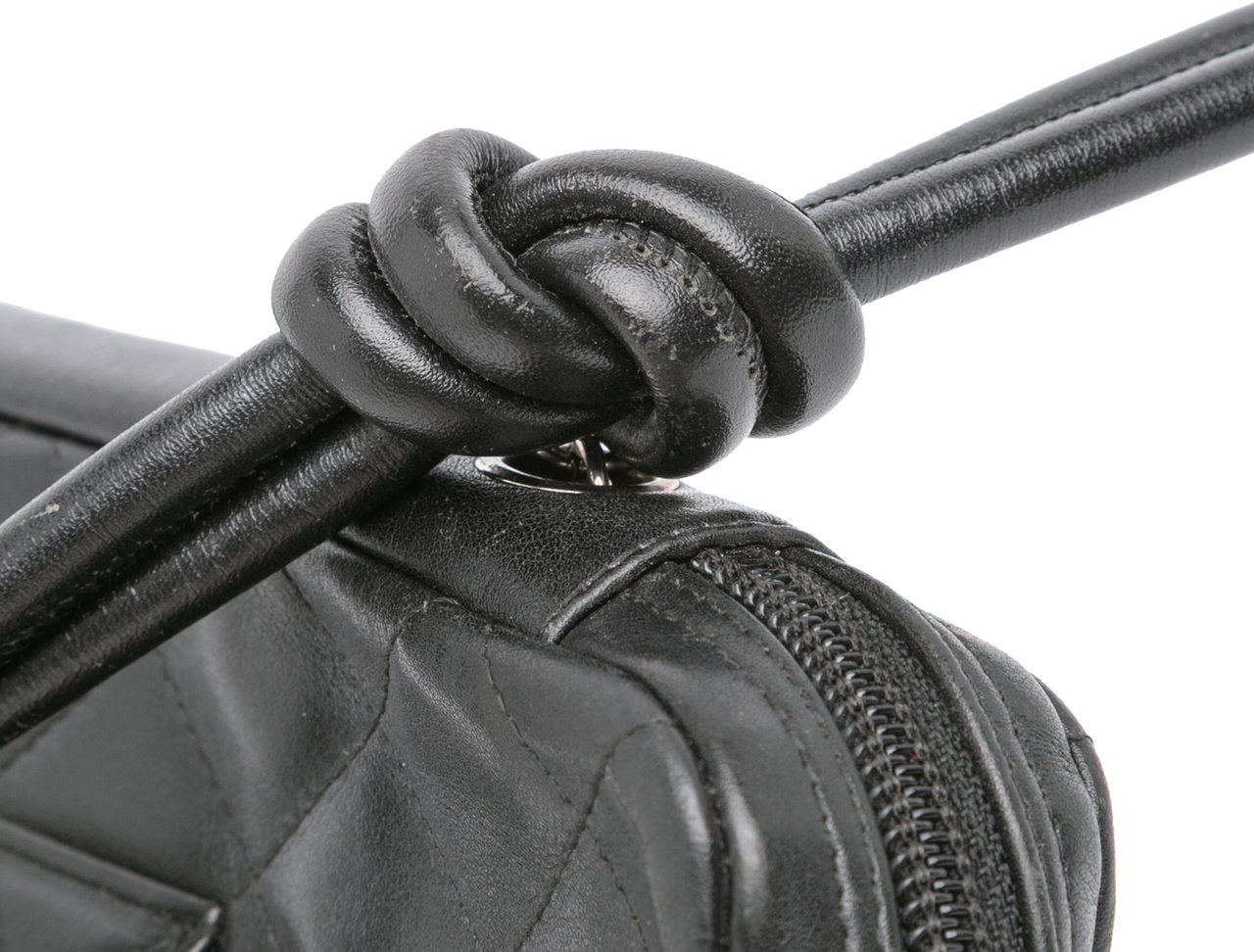 Chanel Lambskin Cambon Ligne Crossbody Zwart