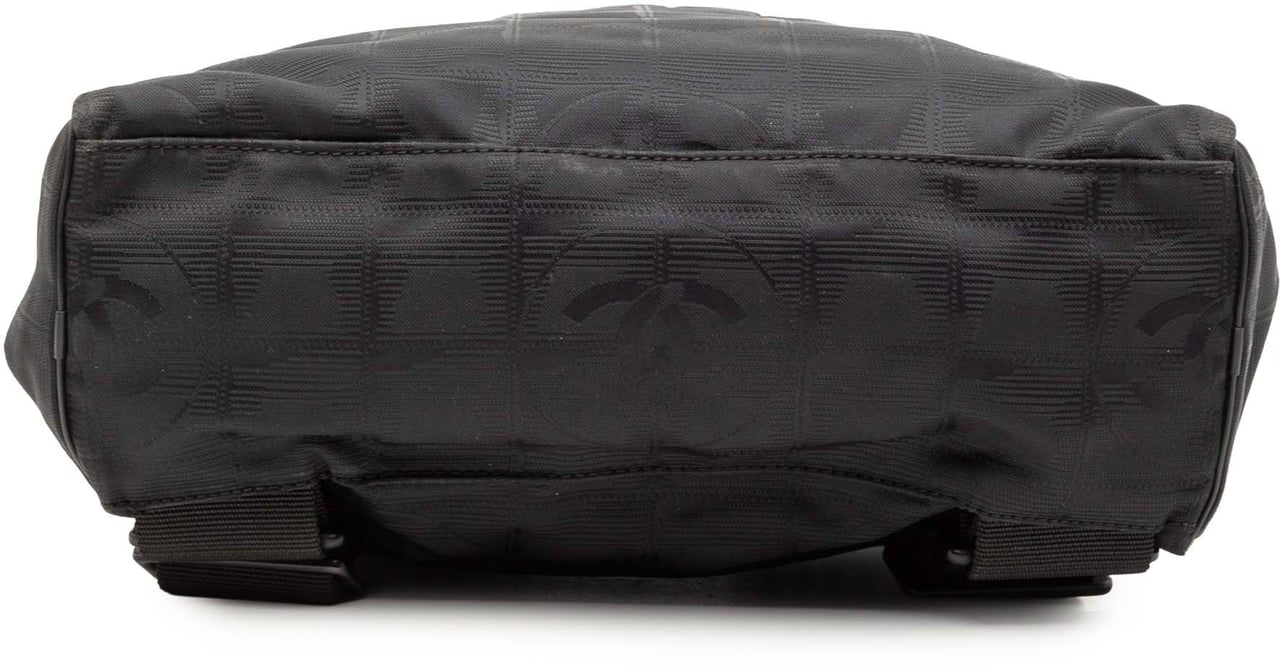 Chanel New Travel Line Nylon Convertible Backpack Zwart