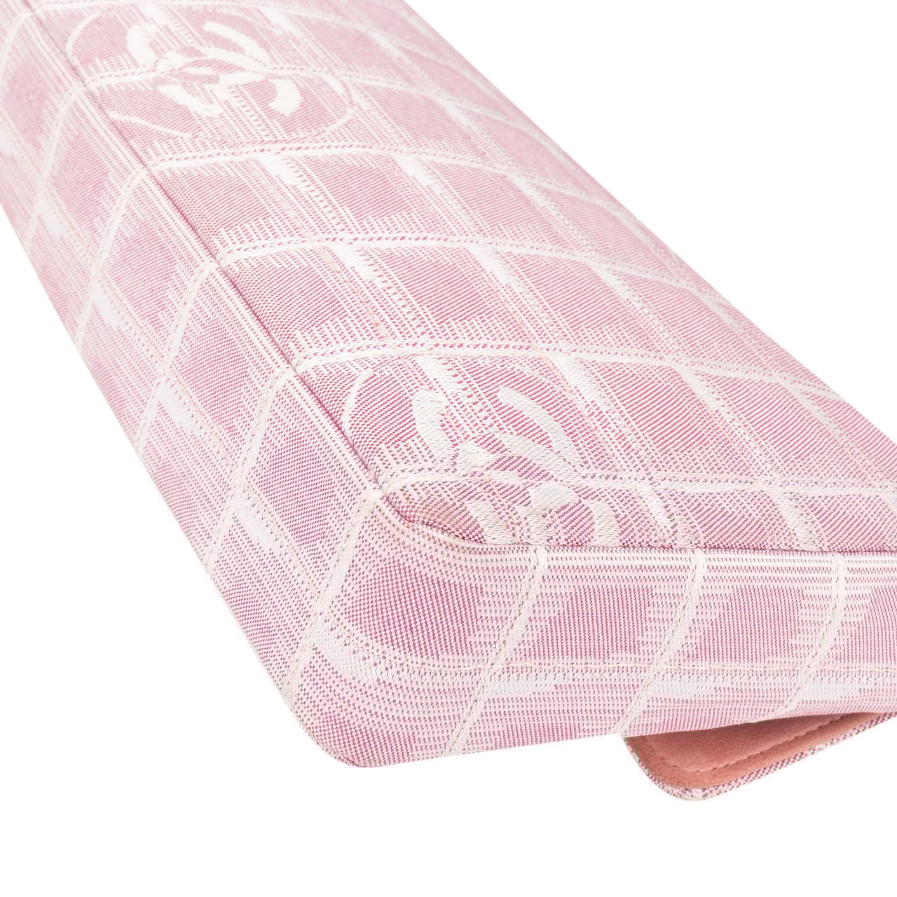 Chanel Chanel Quilted Travel Line Monogram Single Flap Shoulder Bag Rood