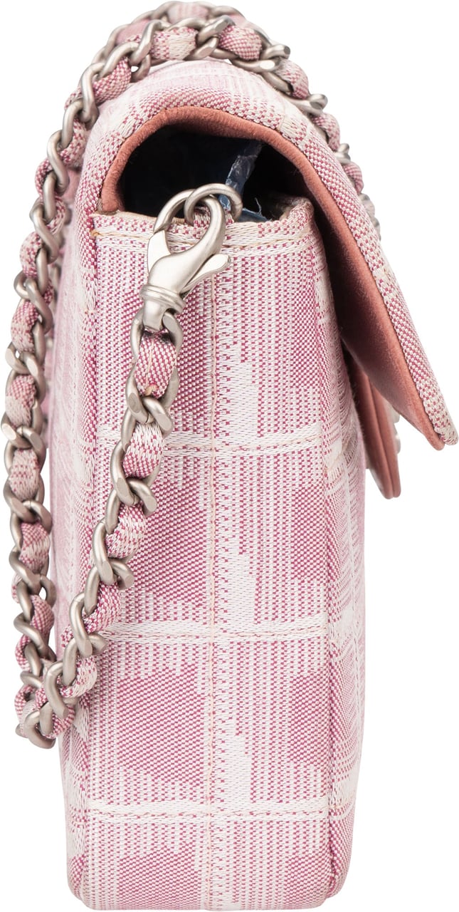 Chanel Chanel Quilted Travel Line Monogram Single Flap Shoulder Bag Rood