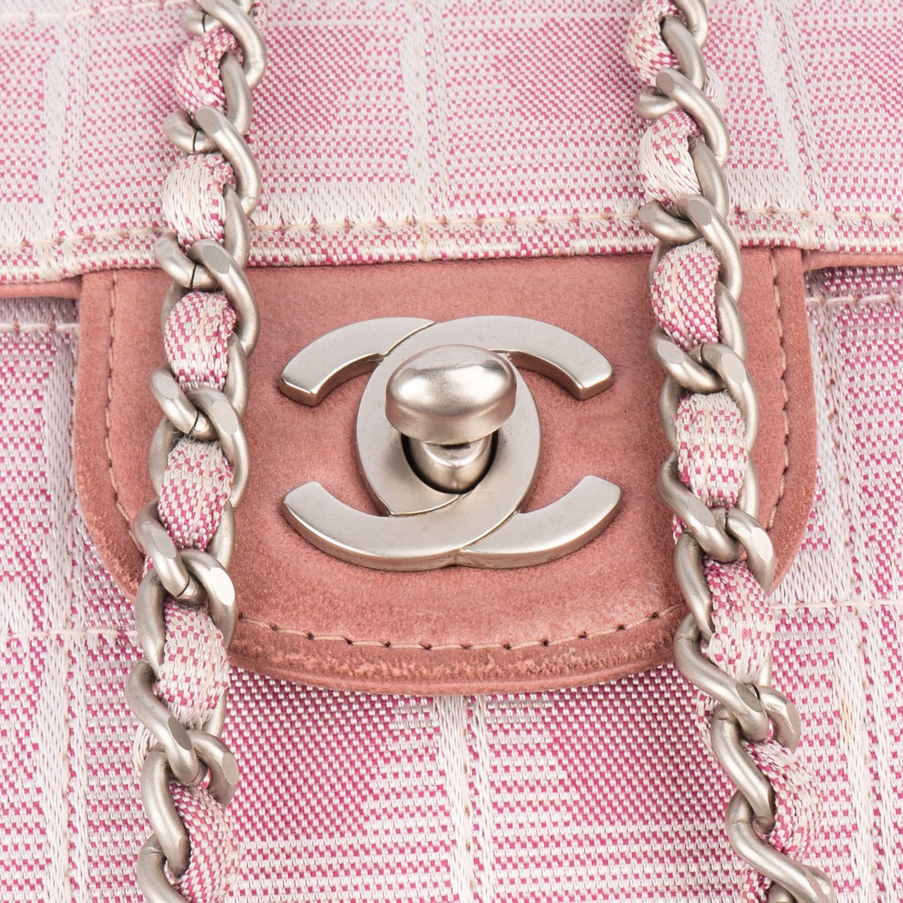 Chanel Chanel Quilted Travel Line Monogram Single Flap Shoulder Bag Rood