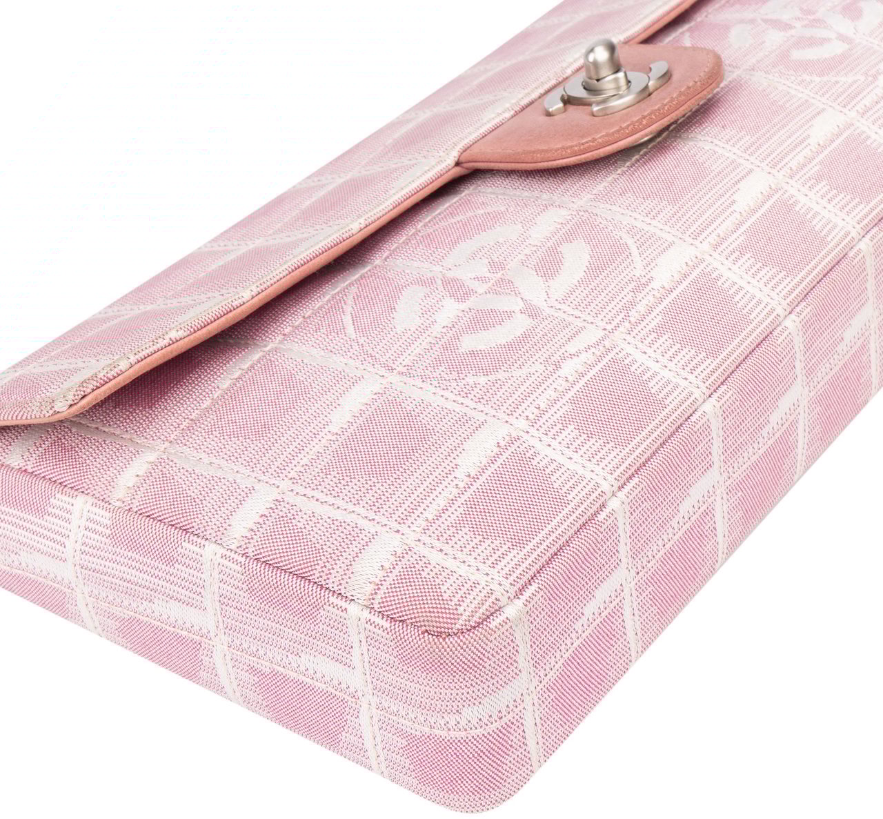 Chanel Chanel Quilted Travel Line Monogram Single Flap Shoulder Bag Rood