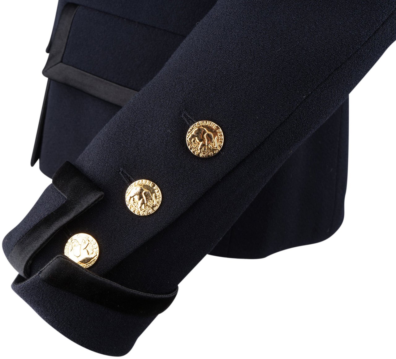 Chanel Chanel Classic First Lady Jacket (DE36 / FR38) Blauw