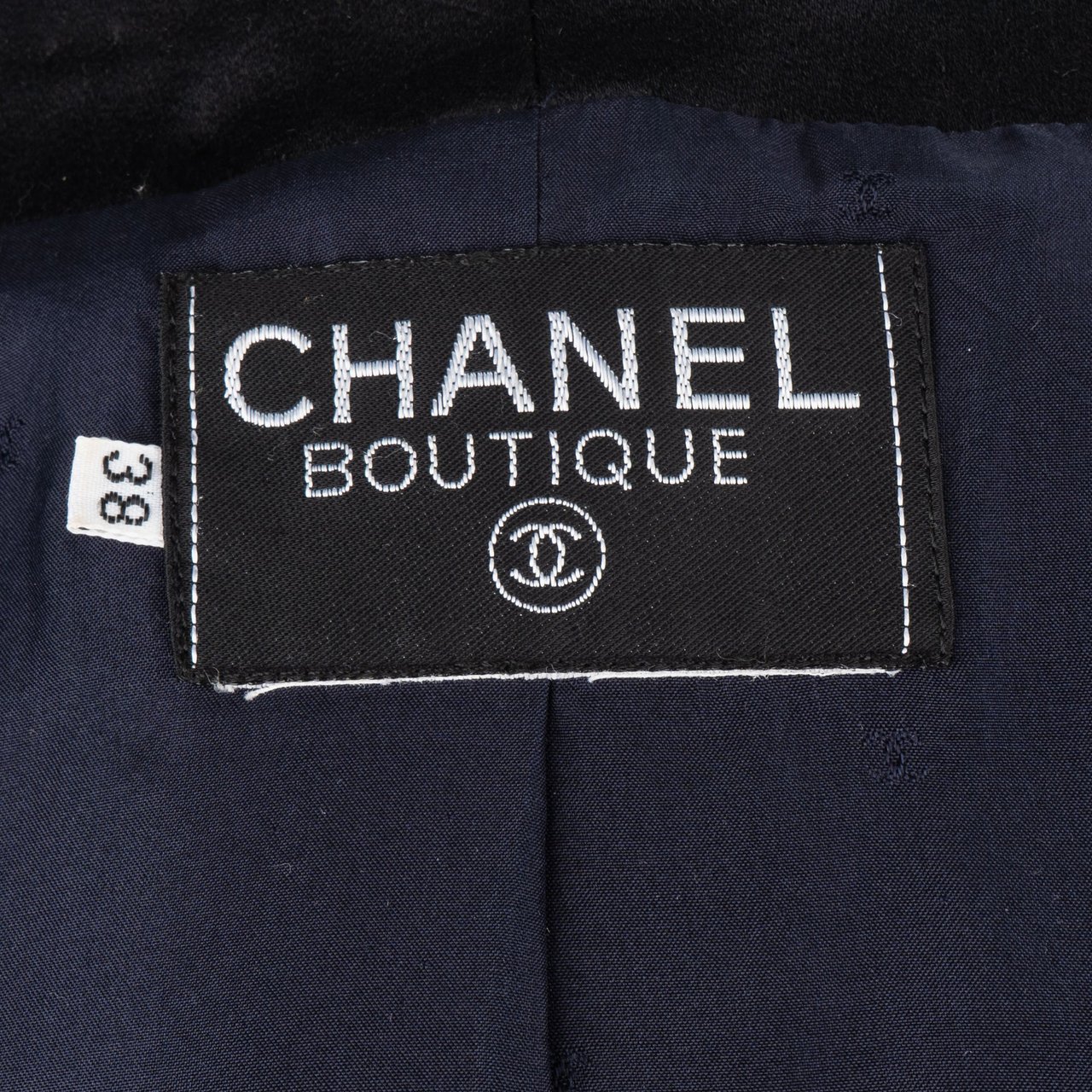 Chanel Chanel Classic First Lady Jacket (DE36 / FR38) Blauw