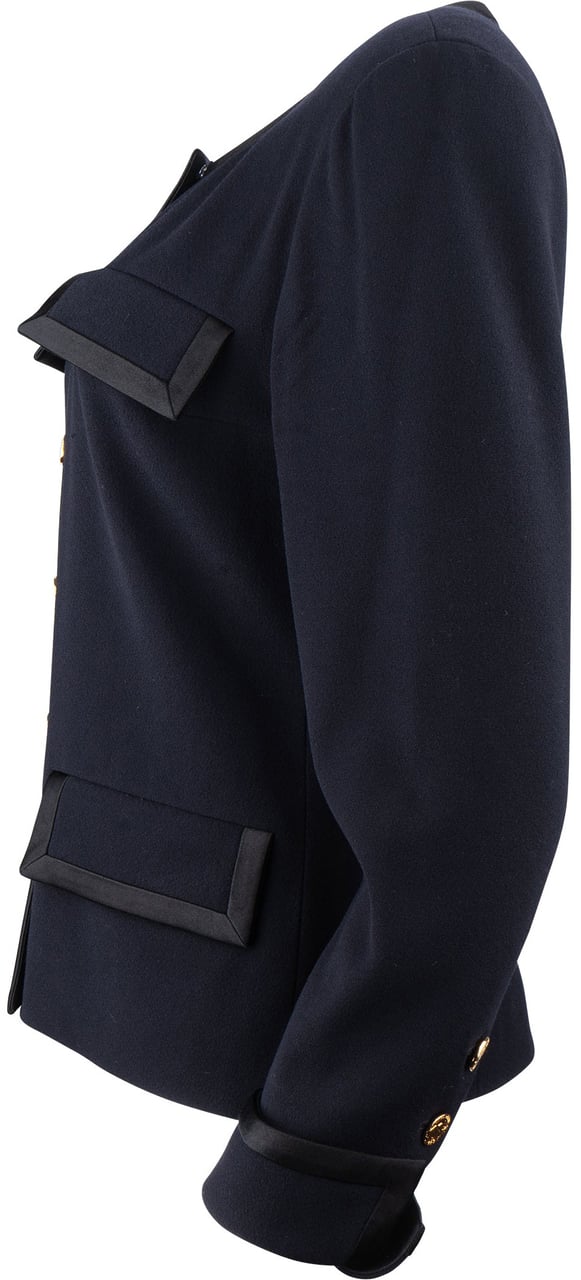 Chanel Chanel Classic First Lady Jacket (DE36 / FR38) Blauw