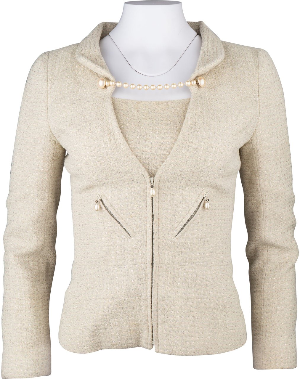 Chanel Chanel Glitter Tweed Set Jacket (DE35 / FR38) Divers