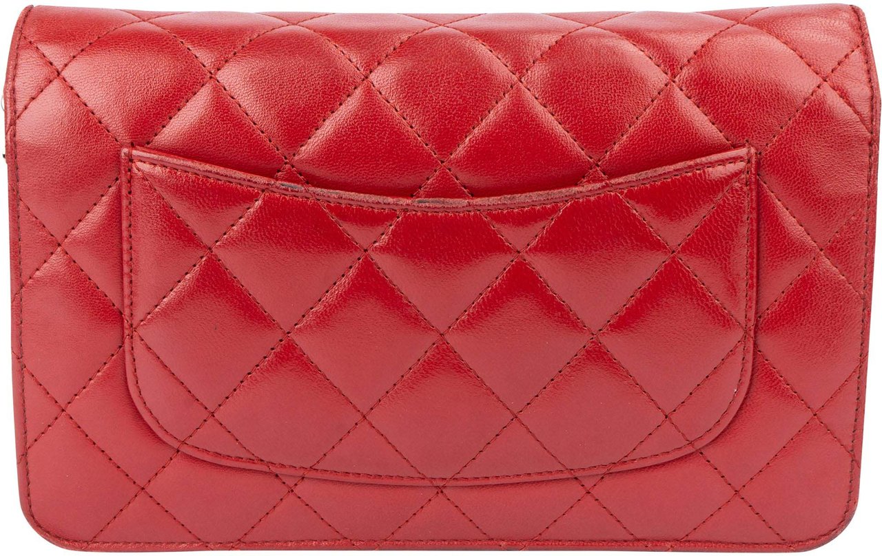 Chanel Quilted Lambskin Wallet On Chain Crossbody Bag Divers
