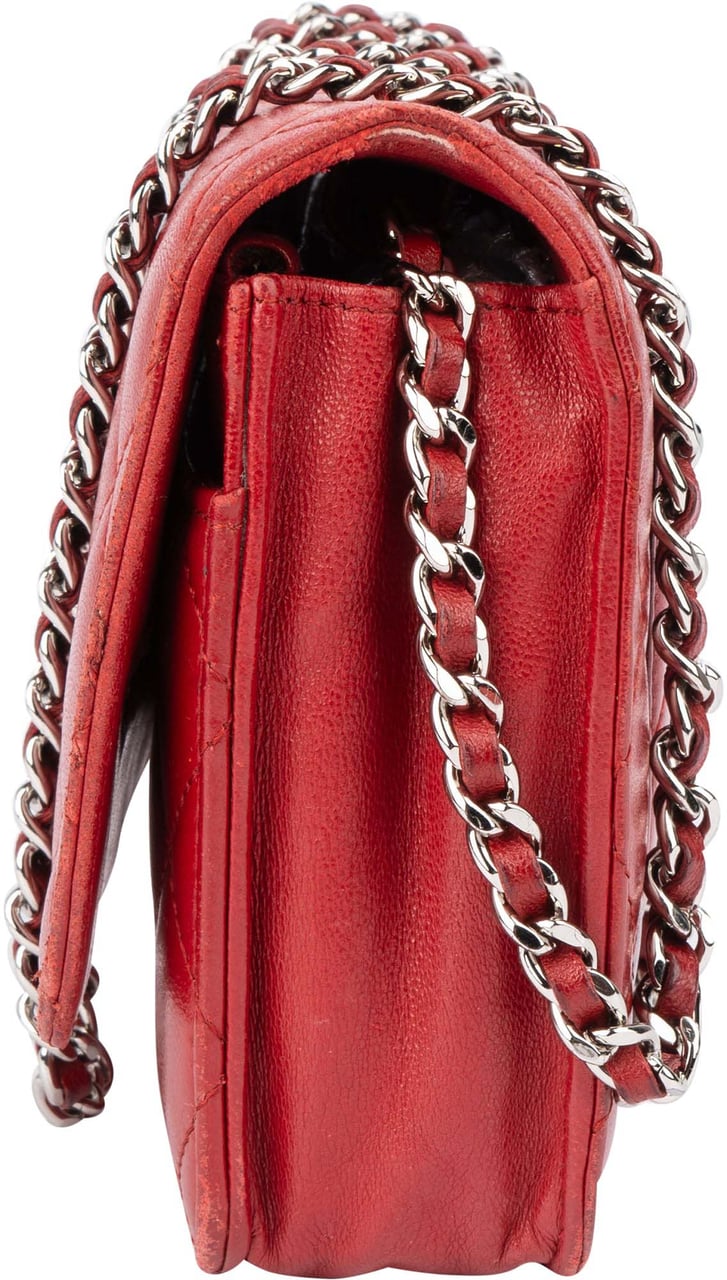 Chanel Quilted Lambskin Wallet On Chain Crossbody Bag Divers