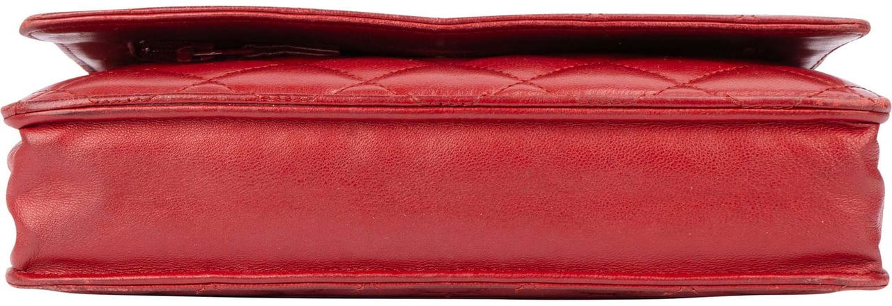 Chanel Quilted Lambskin Wallet On Chain Crossbody Bag Divers