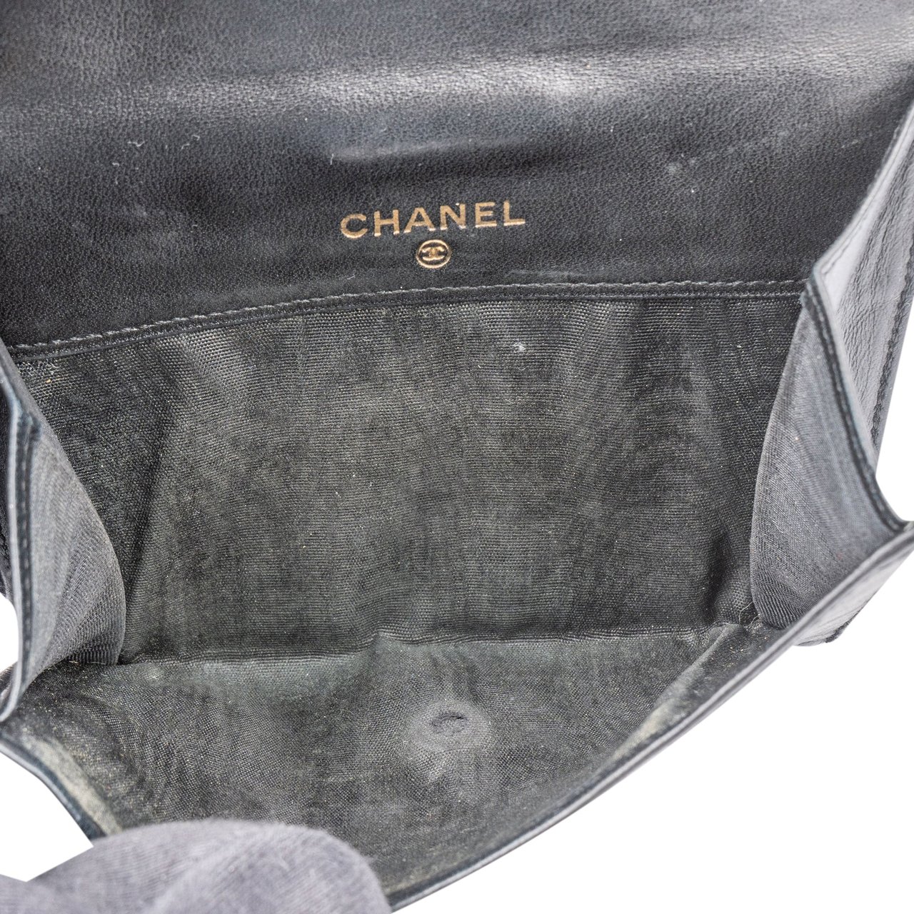 Chanel Chanel Lambskin CC Wallet Zwart