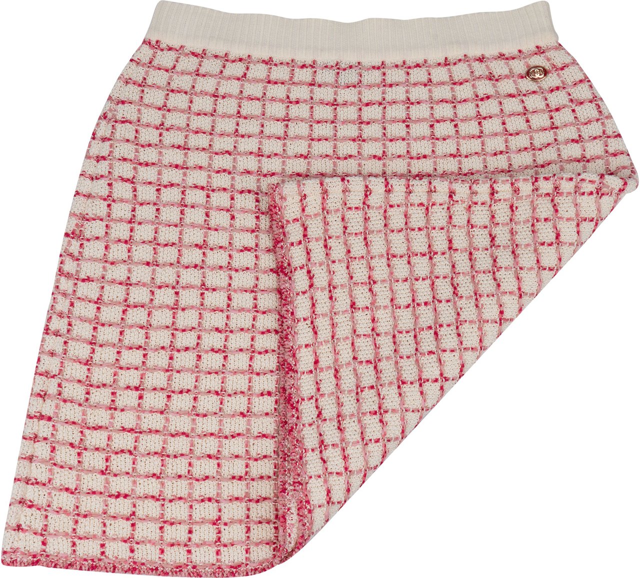 Chanel Chanel Multicolor Tweed Skirt (DE 34 / FR 36) Rood