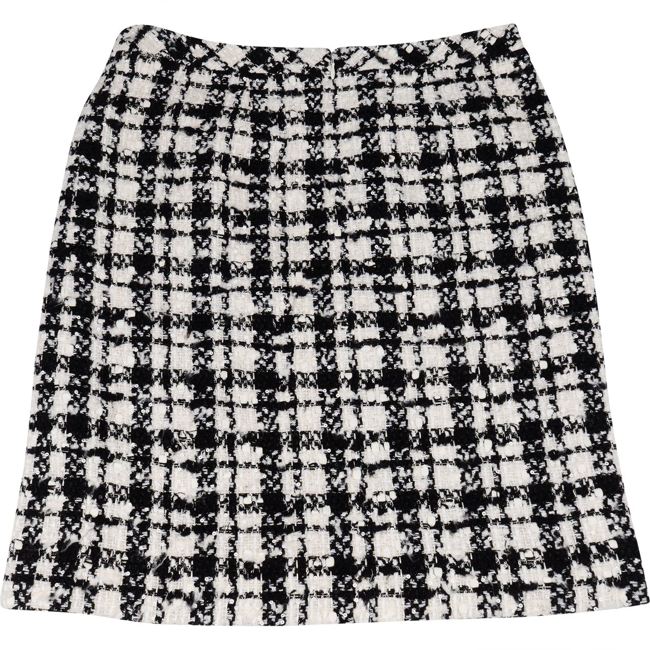 Chanel Chanel Classic Tweed Pailetten Skirt (DE 38 / FR40) Beige