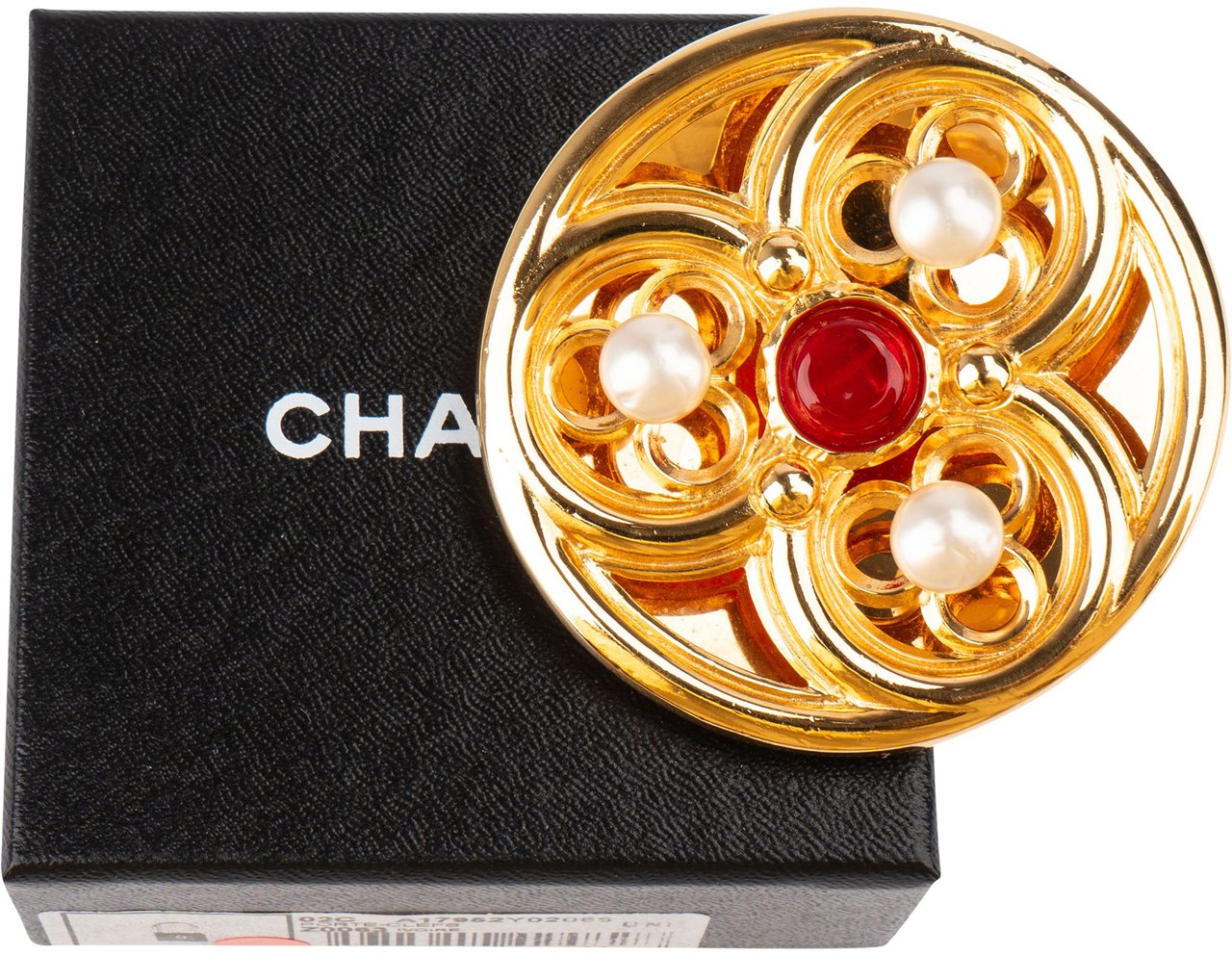 Chanel Big Golden Gripoa Brooch Divers