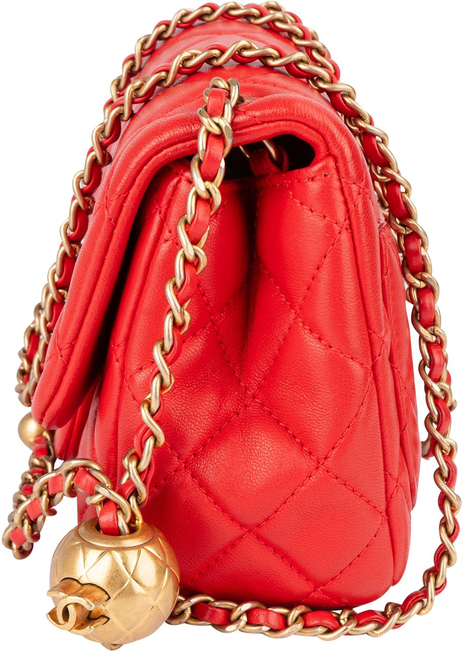 Chanel Quilted Lambskin Single Flap Crossbody Bag Divers