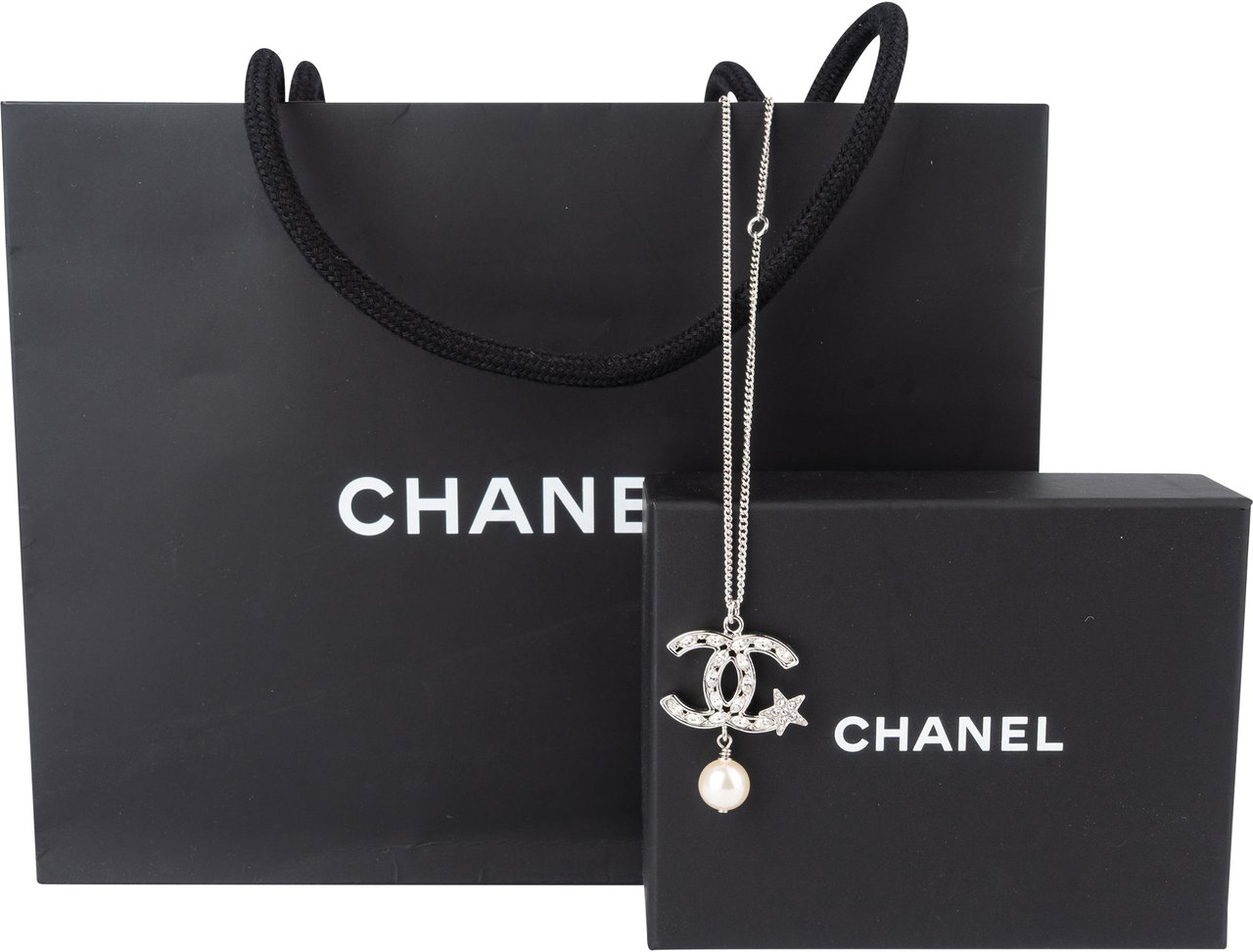Chanel Chanel Crystal Star Necklace Divers