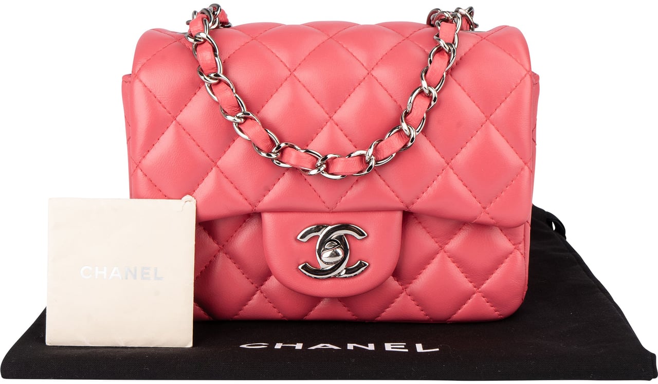 Chanel Quilted Lambskin Mini Single Flap Crossbody Bag Divers
