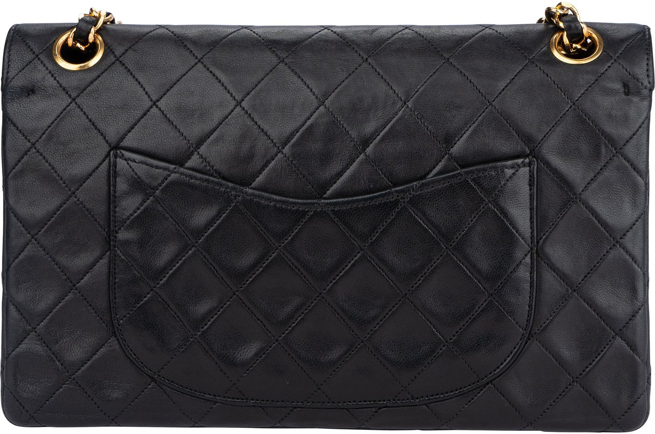 Chanel Chanel Quilted Lambskin 24K Gold Double Flap Shoulder Bag Divers